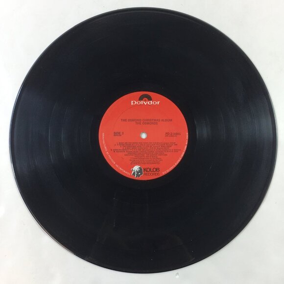 The Osmonds Christmas Album Vinyl Two Records 20 Holiday Songs By Polydor Kolob - Picture 10 of 13
